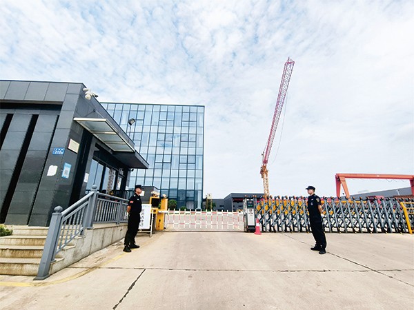 長(zhǎng)沙潤(rùn)達(dá)智能裝備隊(duì)員執(zhí)勤風(fēng)采